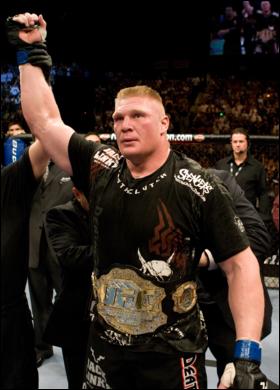 Brock Lesnar UFC Belt