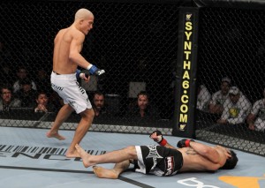 Koch vs. Assuncao fight pic